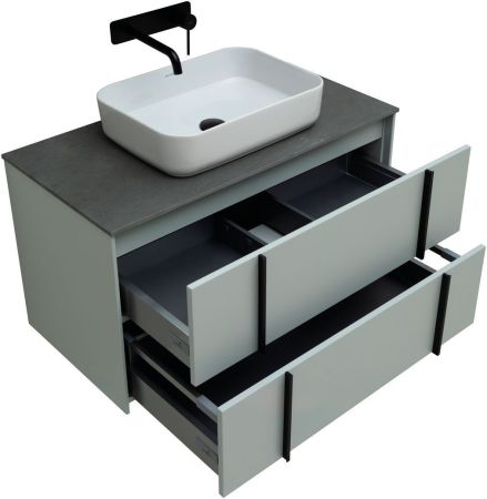 Тумба под раковину Allen Brau Reality 90 1.32006.PWM папирус матовый, артикул 1.32006.PWM