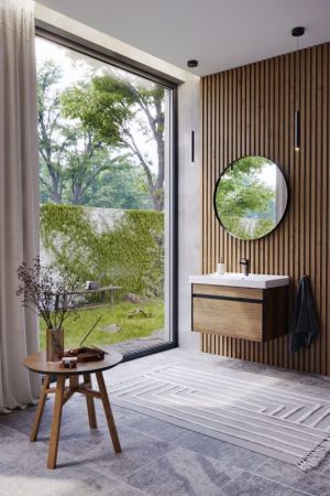 "Urban" тумба под умывальник, цвет дуб балтийский, URB0110DB, ТМ «AQWELLA», артикул URB0110DB