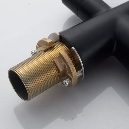 Смеситель для кухни с подключением фильтра Shevanik S528H, черный, артикул S528H