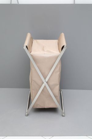 Корзина для белья Allen Brau Priority сталь/бежевый, артикул 00312047