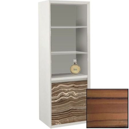 Шкаф пенал SanVit Стайл 32 pstyle с фактурой под дерево подвесной Зебрано, артикул pstyle