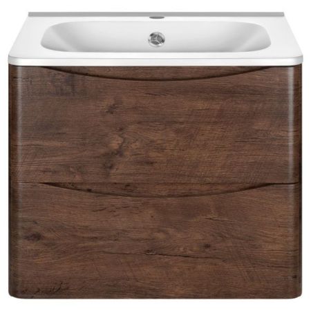 Тумба под раковину Vincea Paola VMC-2P600RW подвесная R.Wood, артикул VMC-2P600RW
