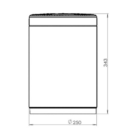 Сенсорное ведро JAVA S-882-9R, 9 литров, артикул S-882-9R