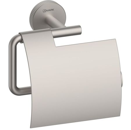 Держатель для туалетной бумаги Lemark BELUGA, сталь, брашированный никель (LMA-8023S2-BN), артикул LMA-8023S2-BN