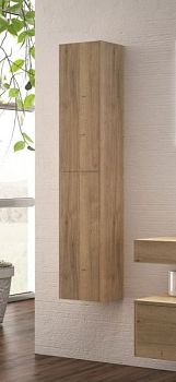 IBX Rut, пенал 30 см, 2 распашные двери, открытие PUSH, цвет галифакс