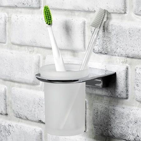 Стакан для зубных щеток WasserKRAFT Kammel K-8328 Хром, артикул K-8328