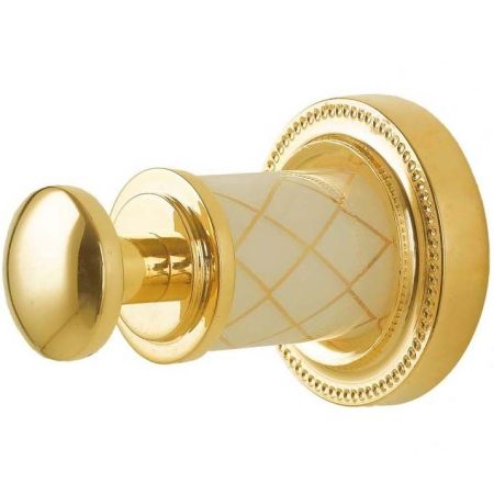 Крючок MURANO GOLD (белое)_Комплект, артикул 10906-W-G