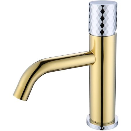 Смеситель STICK для умыв. низ. GOLD DIAMOND CHROME_Комплект, артикул 121-GCR