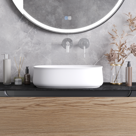 Раковина накладная керамическая CZR-6605, артикул CZR-6605