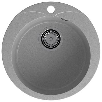 Кухонная мойка GranFest RONDO 480, серый