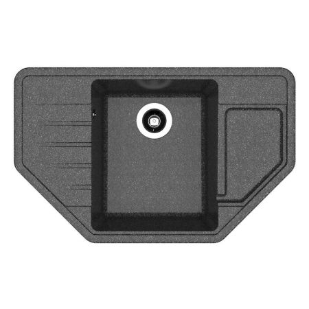 Кухонная мойка Dr. Gans РИО 25.080.C0800.407, черный, артикул 25.080.C0800.407