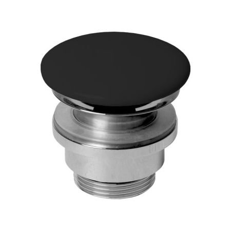 AZZURRA Донный клапан для раковины click clack, с крышкой керамической-цвет Carbone