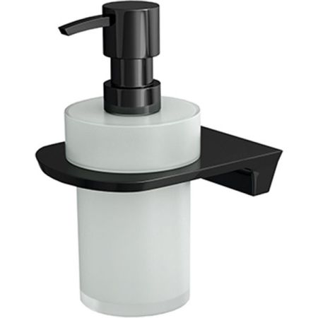 Дозатор для жидкого мыла WasserKRAFT Glan K-5199 Черный глянцевый, артикул K-5199