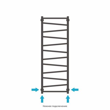 Полотенцесушитель водяной Сирокко 1200х400 (Без покрытия)