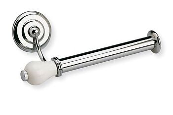 Stil Haus Nemi, бумагодержатель, цвет хром - белая керамика