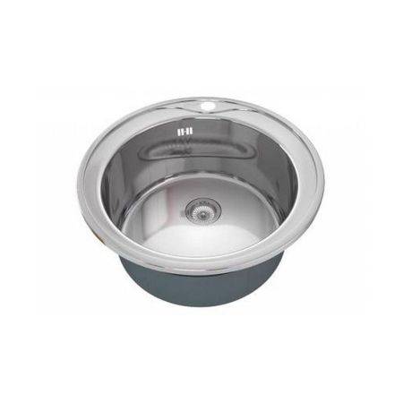 Кухонная мойка ZorG Rx ZR-510/205 Матовый хром