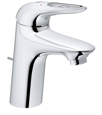 Смеситель для раковины GROHE Eurostyle с донным клапаном, хром (23564003) Смеситель для раковины GROHE Eurostyle с донным клапаном, хром (23564003)