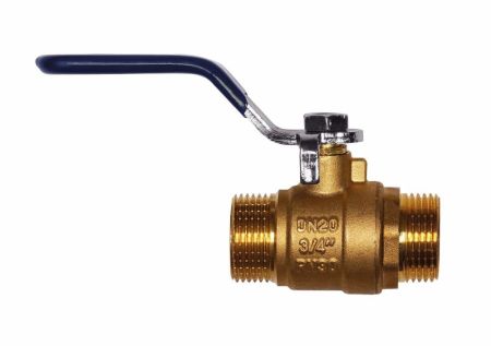 Кран шаровой RM-L НР-НР 3/4 муфтовый ручка Ду20 Ру30 (11Б27п1), артикул RML-34MMF