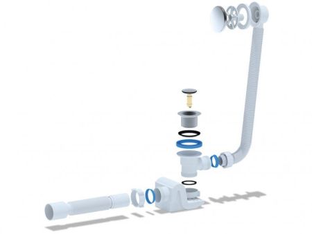 Слив-перелив с системой "Клик-Клак" CEZARES CZR-STP2-01, артикул CZR-STP2-01