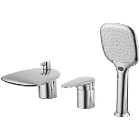 Смеситель на борт ванны Lemark Status LM4445C Хром, артикул LM4445C