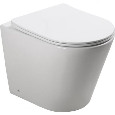 Унитаз SantiLine SL-5020 приставной с сиденьем Микролифт, артикул SL-5020