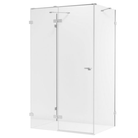 Душевое ограждение NEW TRENDY EVENTA L 100x100x200 EXK-0186 (хром)