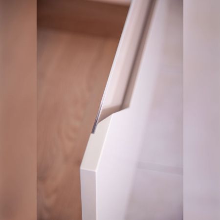 Тумба под раковину подвесная Бриклаер Брайтон бежевый, 60 см, артикул 4627125415791