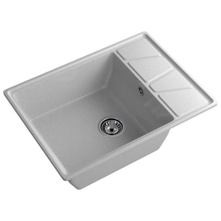 Кухонная мойка GranFest VERTEX 680L, серый, артикул V-680L серый