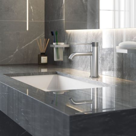 Смеситель для раковины Timo Saona никель (2461/13F), артикул 2461/13F