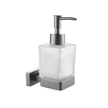 Дозатор жидкого мыла Shevanik SG5644T, оружейная сталь, артикул SG5644T