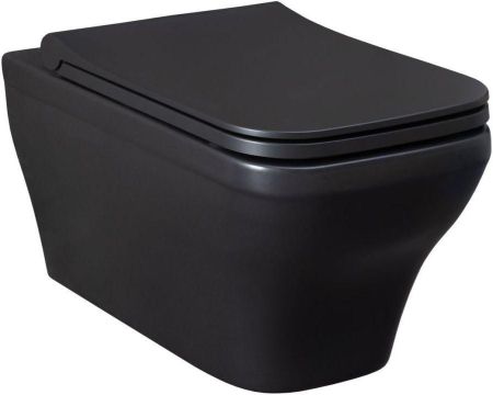 Чаша подвесного унитаза Allen Brau Infinity 4.21011.31 черный матовый, артикул 4.21011.31