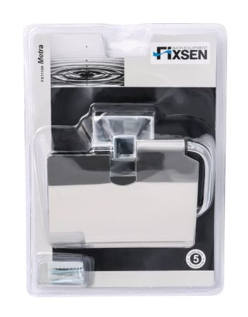 Держатель туалетной бумаги Fixsen Metra FX-11110 Хром, артикул FX-11110