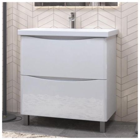 Тумба с раковиной напольная VIGO Glem  324-com, 80 см, артикул 324-com