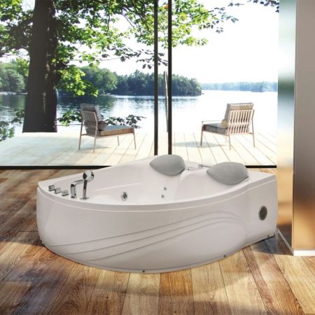 Акриловая ванна Black&White Galaxy 175x160 GB5005 с гидромассажем