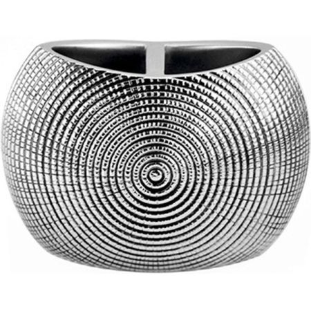 Стакан для зубных щеток WasserKRAFT Eider K-33328A Серебро, артикул K-33328A