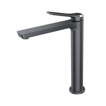 Смеситель для настольного умывальника IDDIS Parker матовый графит (PARGM01i01), артикул PARGM01i01