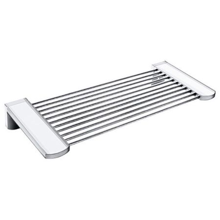 Мыльница - полочка  270х40х110мм, хром, артикул 146102272
