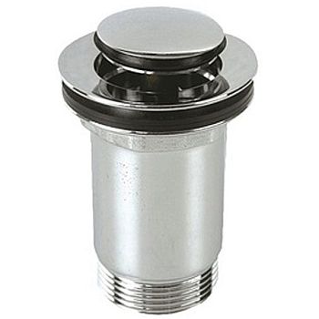 Слив для умывальника CLICK - CLACK маленький, латунный