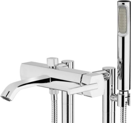 Смеситель для ванны Webert Azeta AZ850401 Хром