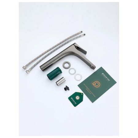 Смеситель для раковины высокий Splenka S54.1.095, графит, артикул S54.15.09