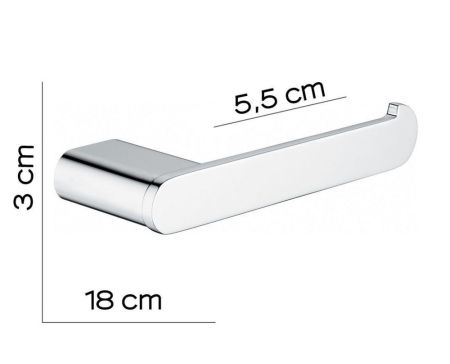 Gedy Azzorre, бумагодержатель, цвет хром, артикул A124(13)