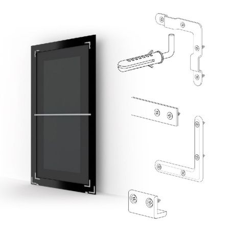 Зеркало Evoform Exclusive Floor 203х113 Травленое серебро