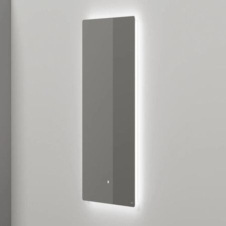 SALINI Зеркало для ванны OMBRA с LED подсветкой 700х900х25 мм, влагостойкое AGC Сrystalvision, сенс выкл, крепления,обогрев, антизапот