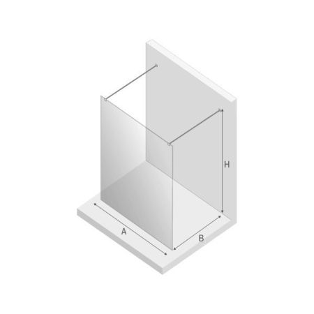 Душевое ограждение NEW TRENDY NEW MODUS 120x200 EXK-0037 (хром), артикул EXK-0037