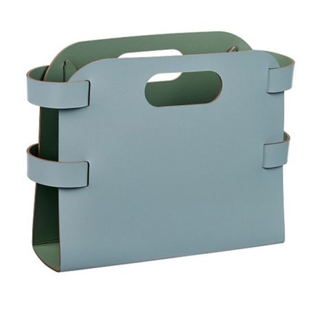 ADJ Журнальница, 16x36xH25 см., цвет: небесный/эвкалипт, артикул 9868.50/60