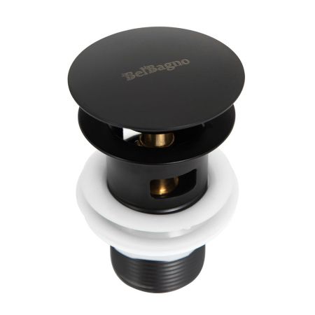 Донный клапан BelBagno BB-SAT-NERO, артикул BB-SAT-NERO