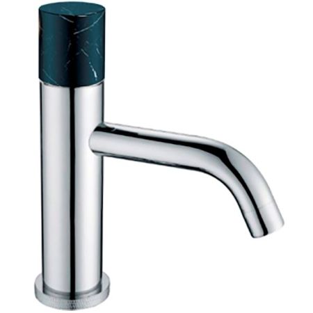 Смеситель STICK для умыв. низ. CHROME MRAMOR BLACK_Комплект, артикул 121-CR-MR-B