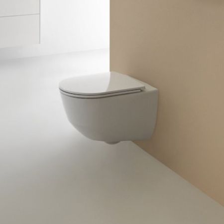 LAUFEN Pro NEW Унитаз подвесной 530х360х340 мм (с ободком), цвет белый, артикул 8.2095.6.000.000.1