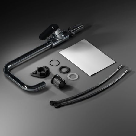 F8006000 Like, смеситель для кухни G-образный излив, хром, шт., артикул F8006000