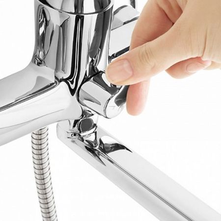 Смеситель для ванны Iddis Vibe VIBSBL2i10WA универсальный Хром, артикул VIBSBL2i10WA